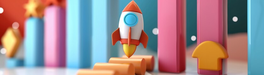 3D render icon  8K 3D Model illustrator  3D render clay style of a glowing lightbulb representing innovation, isolated on pure white background 8K