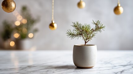 christmas tree and candle