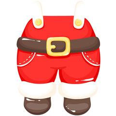 Cute Santa Claus Overalls