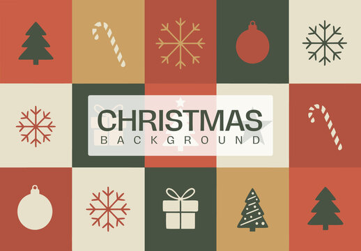 Christmas Theme Background Design