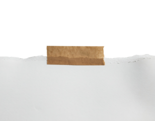 Layered dessert bar on white surface isolated on transparent background