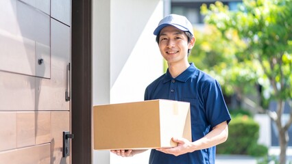 宅配便 引越し 男性ドライバー 16:9サイズ