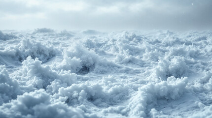 Majestic sea water waves surface with amazing sunlight reflections and flares