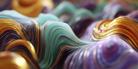 Abstract computer graphics modern art