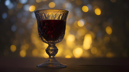 octet. Elegant goblet glass with red wine against dark sophisticated background. bar promotions, beverage menus, designed for product packaging and bar promotions, used by it administrators.