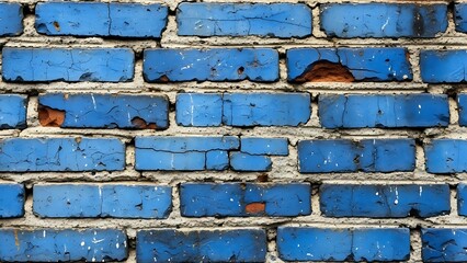 ia generated. Brick wall texture with colored tones and seamless repeating pattern, perfect for widescreen backgrounds, banners, and design projects.
