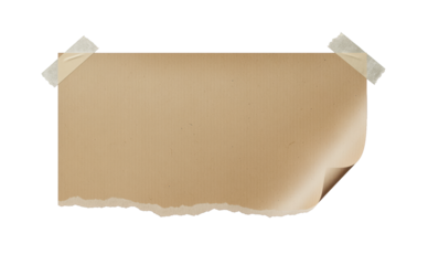 Cardboard notice board with masking tape fixture for bulletin announcement posting in retail store promotional display or warehouse inventory labeling system