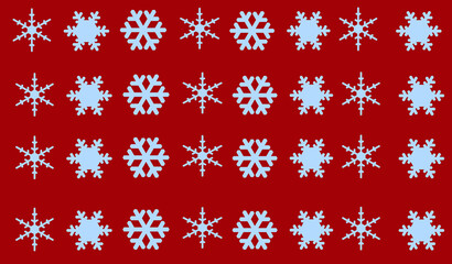 christmas background with snowflakes