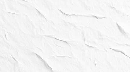 White wrinkled paper texture