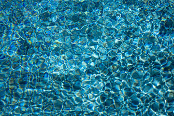 vibrant blue abstract background. water surface. wave pattern. deep blue tones. light reflection. abstract art. blue and turquoise colors. abstract