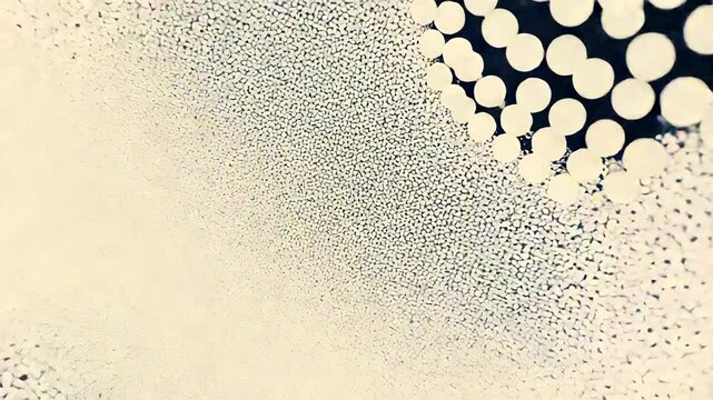 Abstract dotted pattern creating light explosion texture
