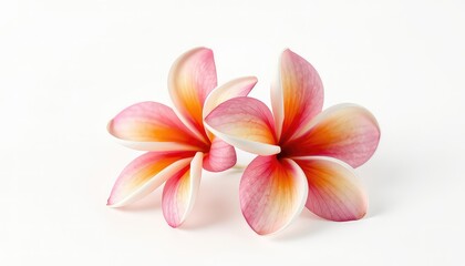 Naklejka premium Delicate floral beauty perfect for spa, wellness, and tropical-themed designs