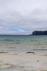 view of landscape of Giske island in Norway