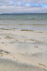 view of landscape of Giske island in Norway