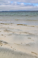view of landscape of Giske island in Norway