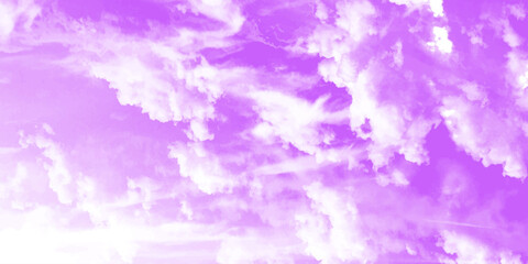Fototapeta premium Clouds Background. A blue sky with lots of white clouds of different sizes