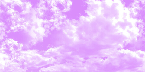 Clouds Background. A blue sky with lots of white clouds of different sizes