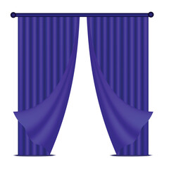 set of curtains with different designs