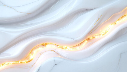 Marble-style flowing patterns with subtle glowing highlights.