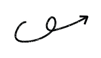 Doodle Style Arrow Vector Collection with Hand-Drawn Pointer Marks