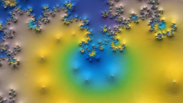 Fractal Geometry Infinite Zoom Mathematical Background