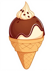 colorful ice cream cartoon illustration, pastel ice cream cartoon design, rainbow ice cream cartoon, bright ice cream cartoon art, vibrant ice cream cartoon illustration, soft color ice cream cartoon,