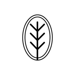 Leaf icon. Green leaf vector collection. Ecology, environment, and nature symbols. Bio, organic, and vegan signs. Plant sprout logo elements for eco-friendly products.