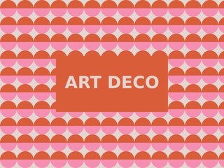 Art deco pattern with bold colors, shapes, and design elements for creative projects