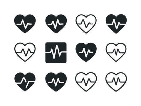 Checkup Icon Variations. The importance of regular checkups. Ico