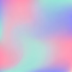 Abstract Gradient Blend: This image captures a serene blend of pastel colors, with soft transitions and gentle hues creating an atmosphere of tranquility.