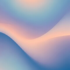 Fluid Abstract: A smooth blend of colors creates a serene and abstract visual, forming soft waves that evoke a sense of calm and fluidity.