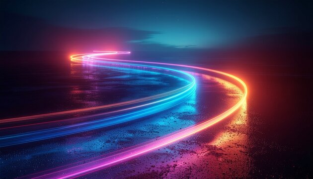 glowing arrow moving upward symbolizing success business growth and positive direction