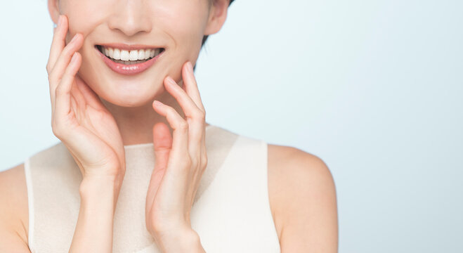 Fototapeta スキンケア/若く美しい女性のビューティーイメージ