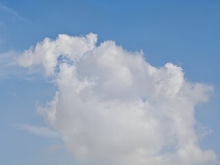blue sky with clouds