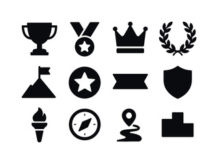 Champion's Journey Icons. Champion