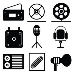 movie camera icons