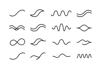 Energy Flow Icons. Energy Flow. Line icon set of Energy Flow: sm