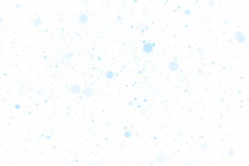 Realistic Snowfall Overlay Texture, Winter Snow Particles, Blizzard and Bokeh Flakes Background. Transparent Effect, Isolated PNG Element