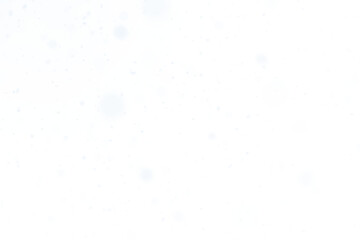 Realistic Snowfall Overlay Texture, Winter Snow Particles, Blizzard and Bokeh Flakes Background. Transparent Effect, Isolated PNG Element