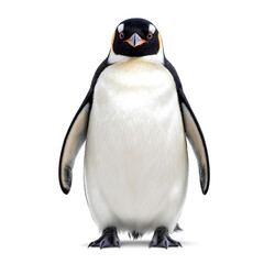 Fototapeta premium isolated emperor penguin