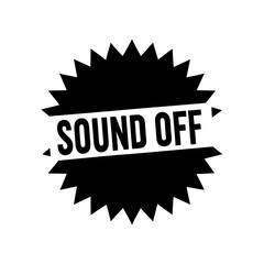 Sound Off Silent Speaker Symbol