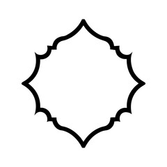 Ornate Panel Decorative Shape Elements