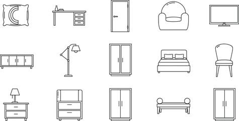 Large Kawaii Vector Collection of Nature, Garden, and Outdoor Elements: Rainbows, Sun, Trees, Bicycle, Flowers, Hearts, and Cute Animals (Fox, Duck, Frog, Ladybug). © Md