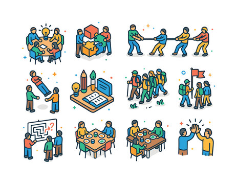 Team Building Activities Images – Browse 59,854 Stock Photos, Vectors ...