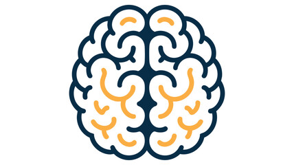 Illustration of a human brain