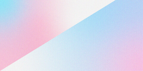 light blue and pink gradient abstract background with gain noise texture effect. artistic blur fluid. Abstract neutral horizontal background. Abstract pink and white color gradient background.