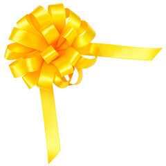 yellow ribbon bow