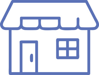 Fototapeta premium Shop Store Business Retail Building Market Commerce Vector Illustration