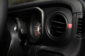 Fototapeta premium Car air conditioning systems should be maintained regularly to ensure efficient operation and extend their lifespan.