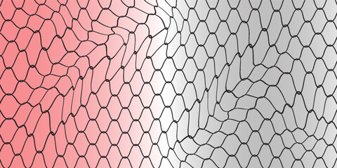 Mesh texture for fishing nets. Seamless pattern for sportswear or soccer goal © Faisol
